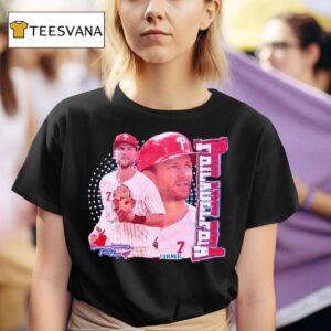 Trea Turner Philadelphia Phillies Baseball Signature T Shirt