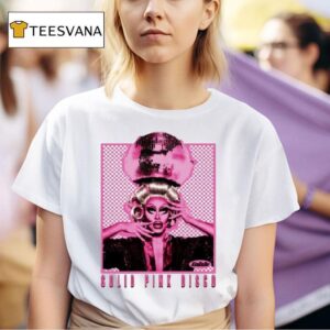Trixie Mattel Solid Pink Disco Tour T Shirt