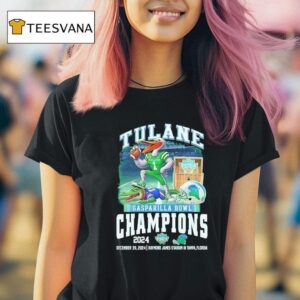 Tulane Green Wave Gasparilla Bowl Champions Florida T Shirt
