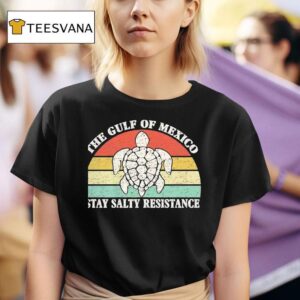 Turtle The Gulf Of Mexico Stay Salty Resistance Vintage T Shirt