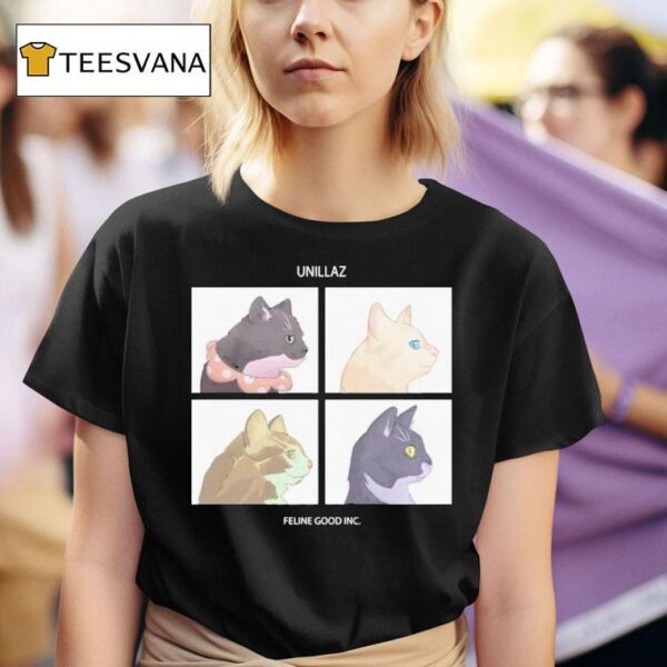 Unillaz Feline Good Inc Cats T Shirt