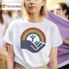 United Way Rainbow Ringer T Shirt
