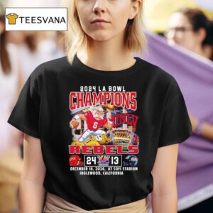 Unlv Rebels La Bowl Champions Beat California Golden Bears T Shirt
