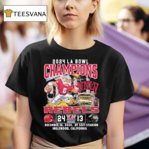 Unlv Rebels La Bowl Champions Fan Celebration December At Sofi Stadium Inglewood California Masco T Shirt