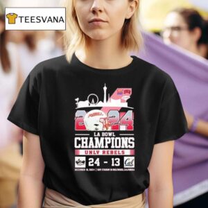 Unlv Rebels La Bowl Champions Football T Shirt