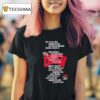 Unlv Rebels Champions Football All Names Of Legends T Shirt