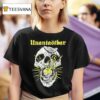 Untouchable The Last One Turns Off The Light Skull T Shirt