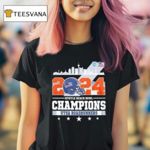 Utsa Roadrunners Myrtle Beach Bowl Champions T Shirt