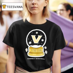 Vanderbilt Commodores Basketball Tis The Season Snowball T Shirt