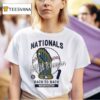 Washington Nationals Back To Back Mlb Champions Hardwood Champions Trophy T Shirt