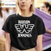 Waylon Jennings Logo T Shirt