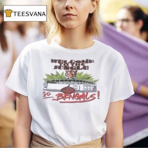 Welcome To The Jungle Go Cincinnati Bengals T Shirt