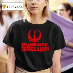 Welcome To The Rebellion Logo T Shirt