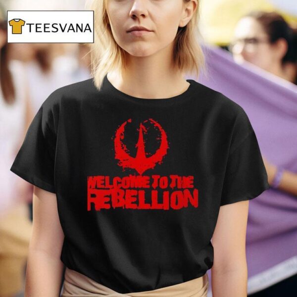 Welcome To The Rebellion Logo T Shirt