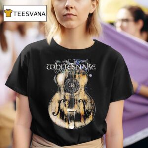 Whitesnake Acoustic Adventures Guitar T Shirt