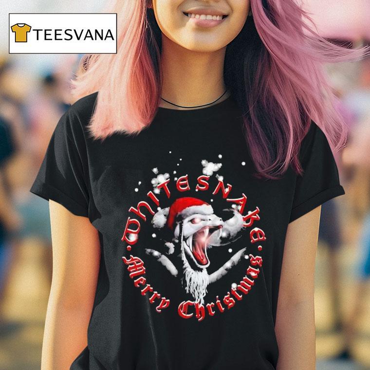Whitesnake Merry Christmas T Shirt