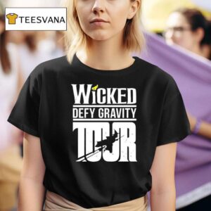 Wicked Defy Gravity Tour Witch T Shirt