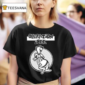 Wil Wheaton Wearing Operation Icee T Shirt