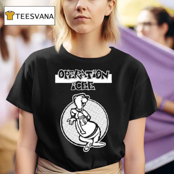 Wil Wheaton Wearing Operation Icee T Shirt