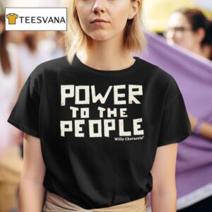 Willy Chavarria Power To The People T Shirt