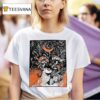 Wolfskulljack Mushroom Moon T Shirt