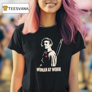 Woman At Work T Shirt