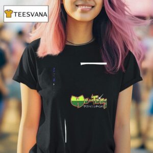 Wu Tang Clan Detroit Michigan Little Caesars Arena Space Invaders Inspired Pixel T Shirt