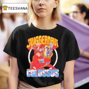 X Men Juggernaut Vs Colossus T Shirt