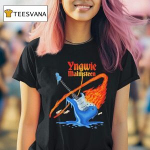 Yngwie Malmsn Dominion Rosso T Shirt
