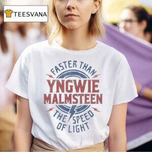 Yngwie Malmsn Faster Than The Speed Of Ligh T Shirt