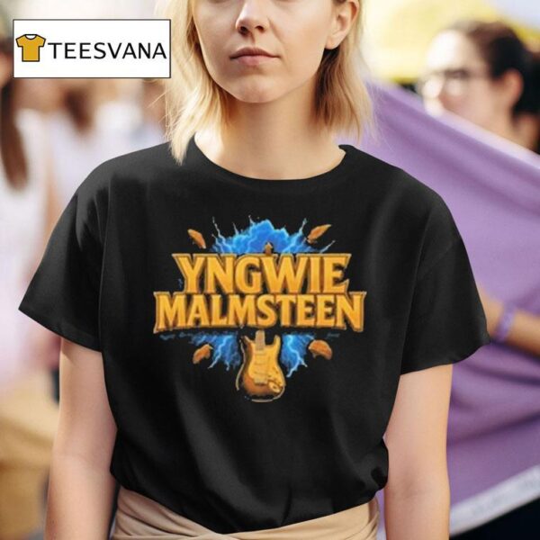 Yngwie Malmsn The Strike Of Yngwie T Shirt
