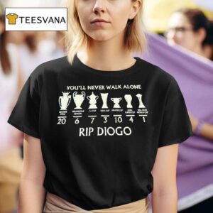 You Ll Never Walk Alone Rip Diogo T Shirt