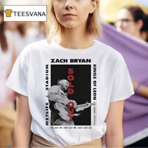 Zach Bryan Metlife Stadium Kings Of Leon T Shirt