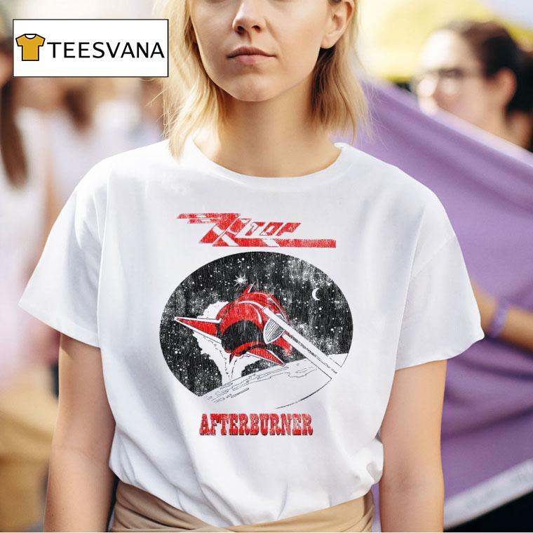 Zz Top Afterburner Illustrated T Shirt