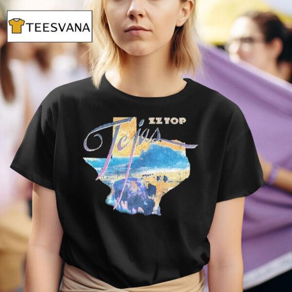 Zz Top Tejas Texas T Shirt