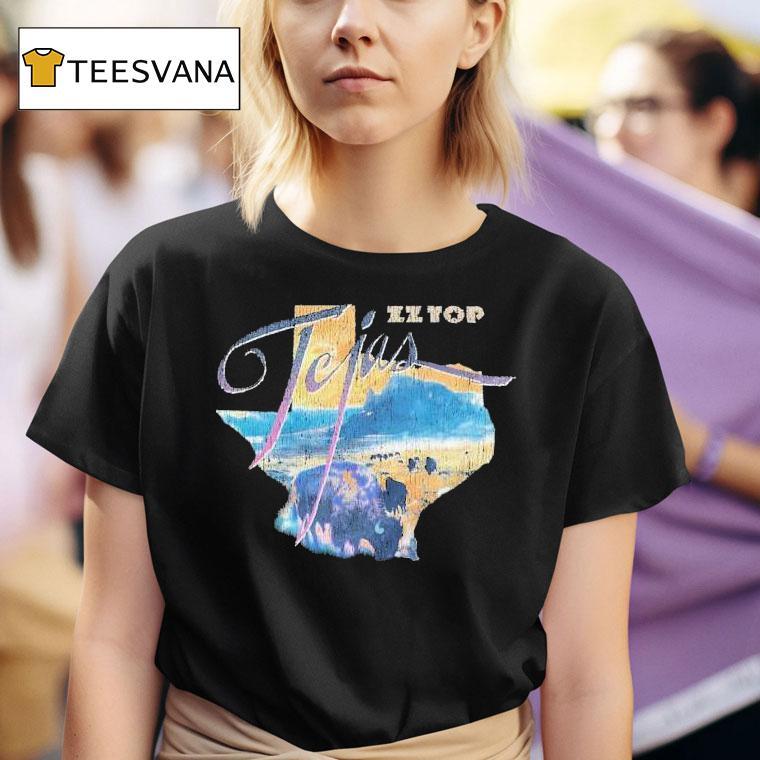 Zz Top Tejas Texas T Shirt