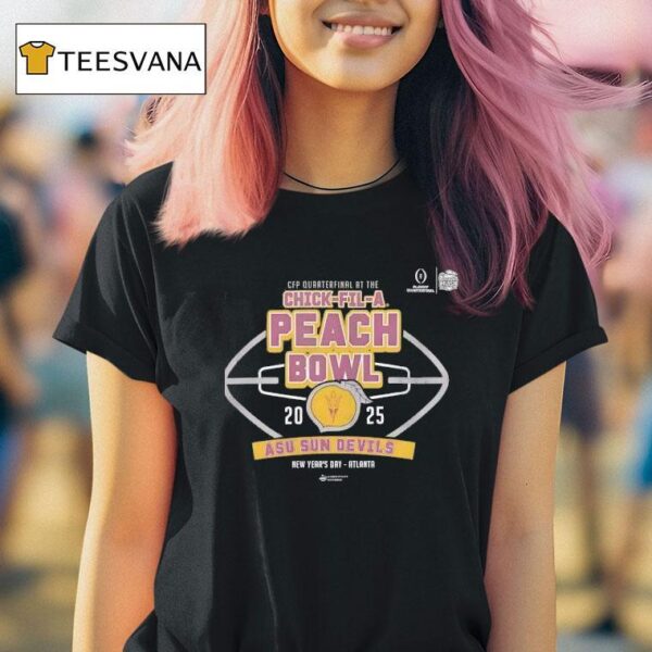 Cfp Quarterfinal Chick Fil A Peach Bowl Arizona State T Shirt