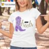 Aew Heels These Heels Were Made For Walking Boo T Shirt