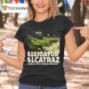 Alcatraz Alligator Enforcement National Institute Of Crocodilian Enforcemen T Shirt