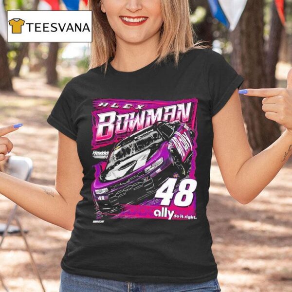 Alex Bowman Ally Hendrick Motorsports Nascar T Shirt