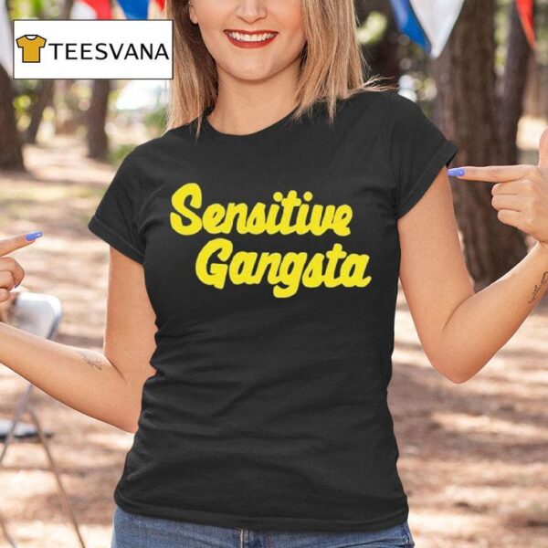 Alex Cooper Sensitive Gangsta T Shirt