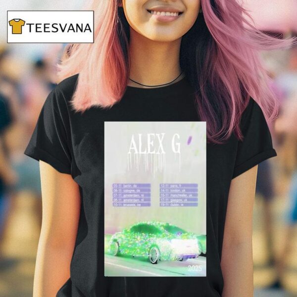 Alex G Uk And Eu Tour Dates T Shirt