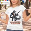 Alligator Alcatraz Cowboy Crocodile T Shirt