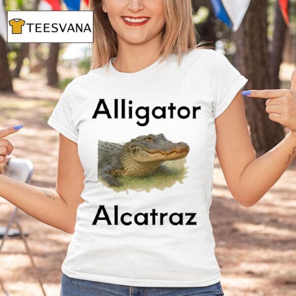 Alligator Alcatraz Crocodile T Shirt