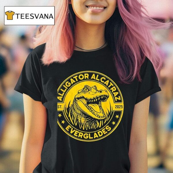 Alligator Alcatraz Everglades Est T Shirt