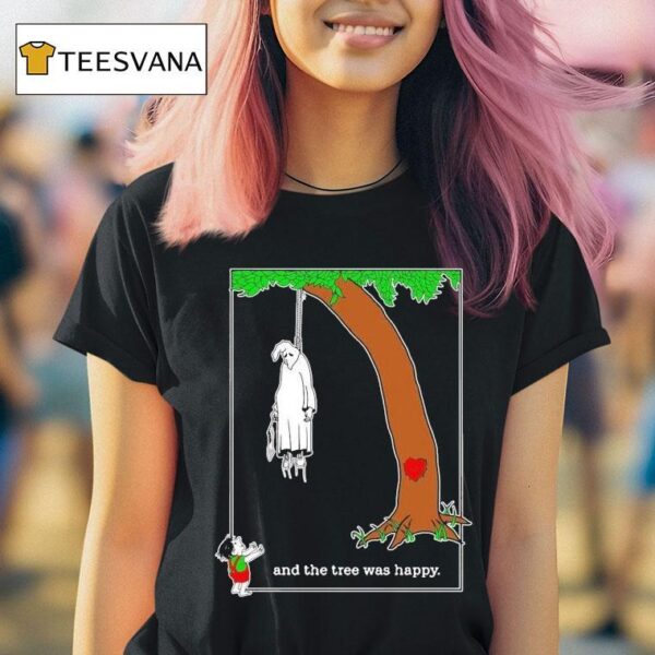 Almighty Hoodrich And The Tree Was Happy Giving T Shirt