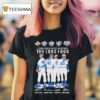 Andy Pettitte Mariano Rivera Derek Jeter And Jorge Posada New York Yankees Times World Series Champions The Core Four Signatures T Shirt