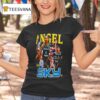 Angel Reese Chicago Sky Basketball Signature Graphic T Shirt