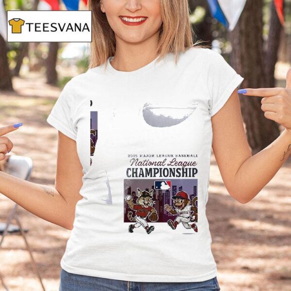 Arizona Diamondbacks Vs Los Angeles Angels Mlb National League Championship Mascots Schedule T Shirt