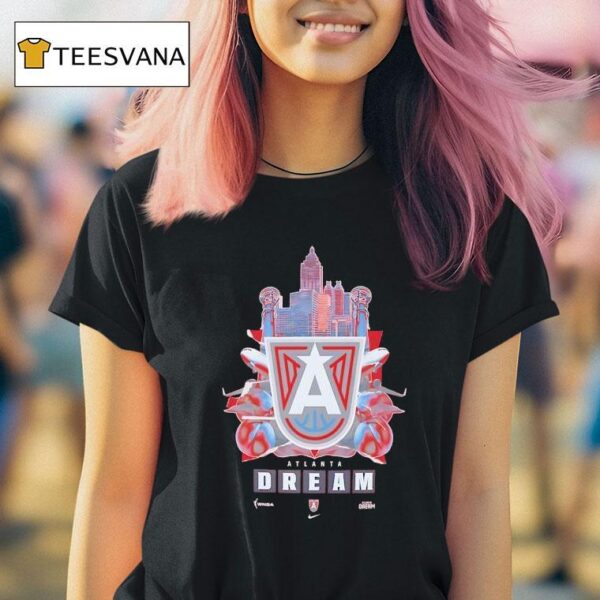 Atlanta Dream City Skyline T Shirt
